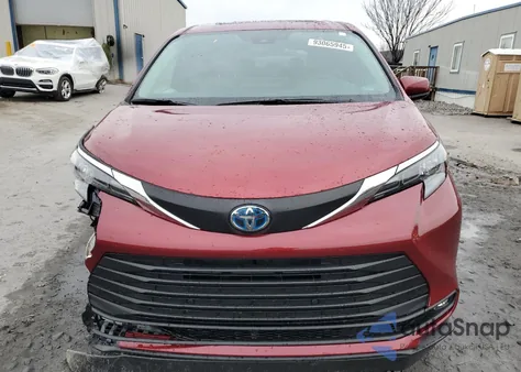 2025 Toyota Sienna Xle из США, поврежденный, VIN 5TDYRKEC8SS273145